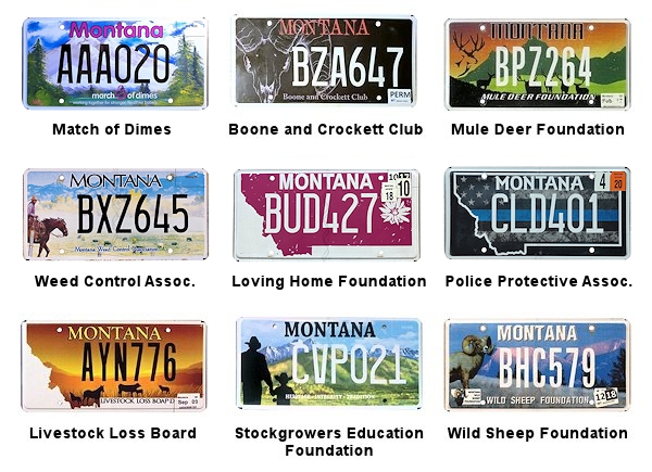 Organizations, Groups Plates
