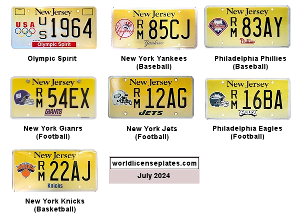 Sports Related License Plates