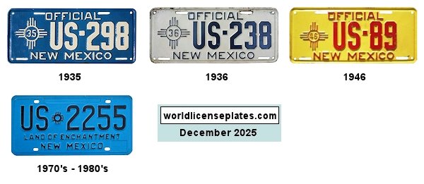 >Tribal Police License Plates in New Mexico