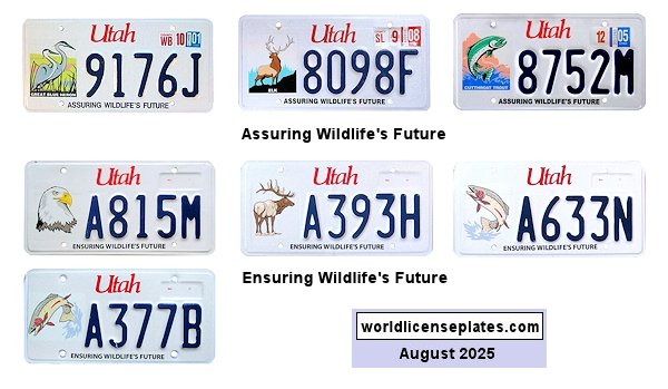 Wildlife, Conservation License Plates