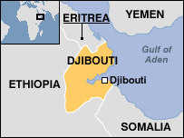 Djibouti Map