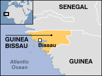 Guinea-Bissau Map