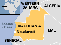 Mauritania Map