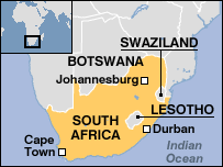 South Africa Map