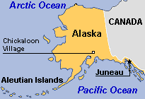 Alaska Chickaloon Map
