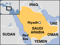 Saudi Arabia Map