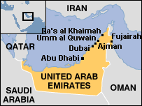 UAE Map