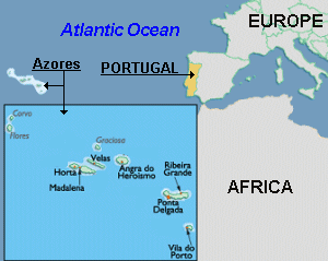 Azores Map