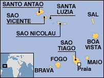 Cape Verde Map