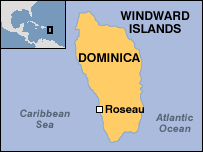 Dominica Map