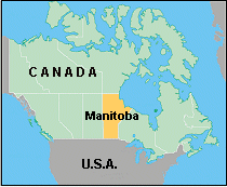 Manitoba Map