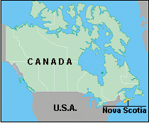 Nova Scotia Map
