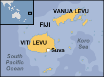 Fiji Map