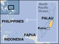 Palau Map