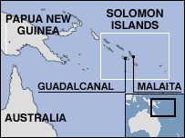 Solomon Islands Map