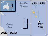 Vanuatu Map