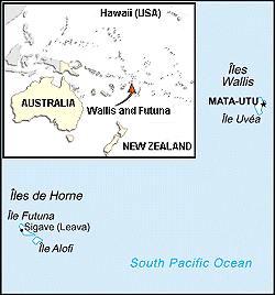 Wallis and Futuna Map