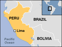 Map of Peru
