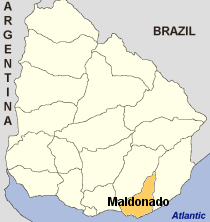Map of Maldonado