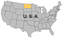 North Dakota Map